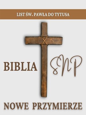 cover image of List św. Pawła do Tytusa